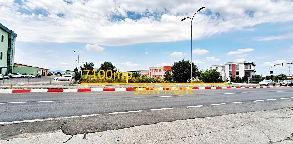 Teren in zona comerciala, 7100mp pe Calea Feldioarei (DN13) - Poză 1