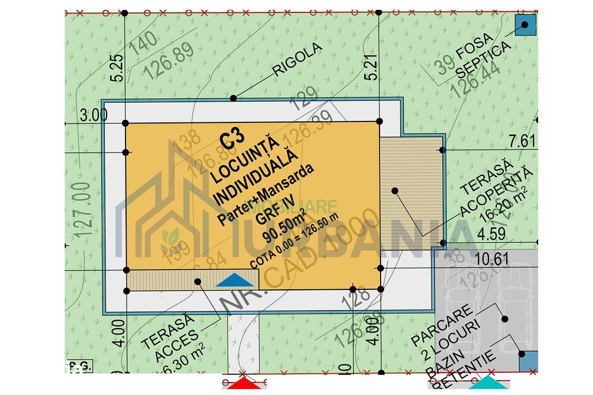 Casă individuală 3 camere + mansardă utilizabilă, teren 400 mp – Ciurbești, Miroslava - Poză 2