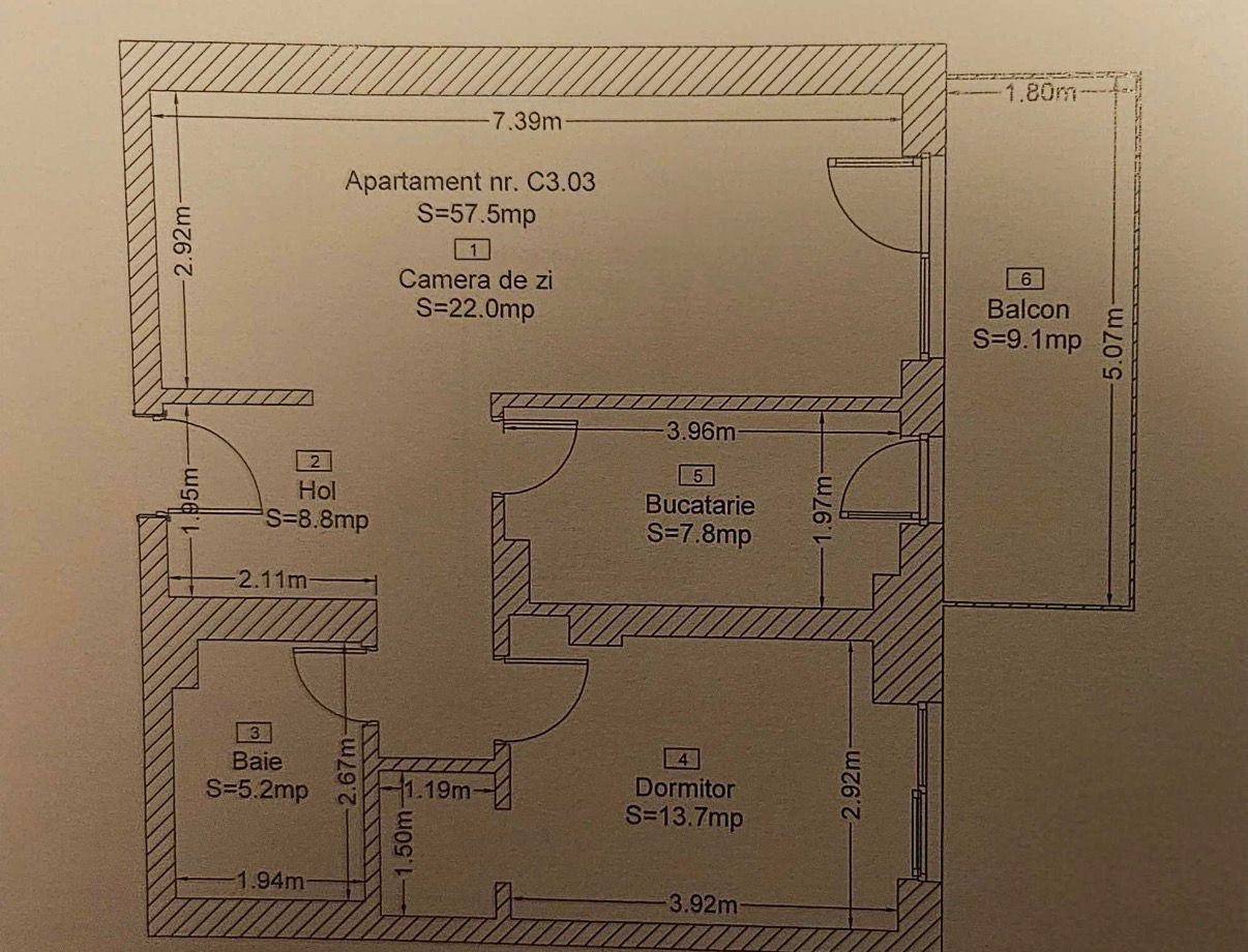AP. 2 CAMERE ESTORIA CITY, PET-FRIENDLY, CENTRALA, PARCARE, BLOC NOU - Poză 8