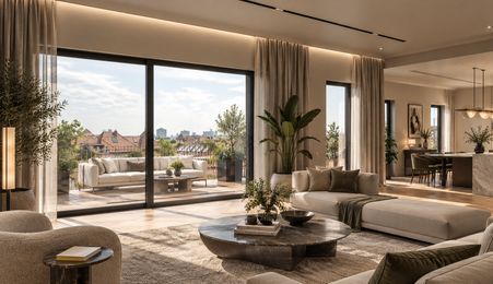Apartament exclusivist cu 4 camere și terasă în Dorobanți Capitale