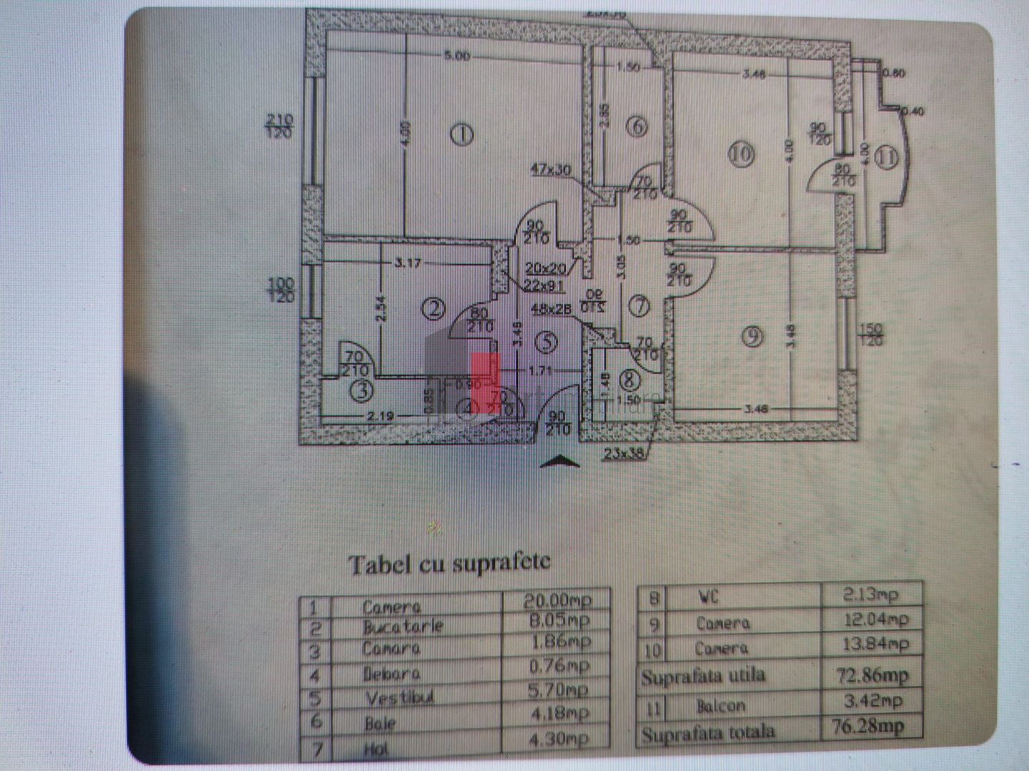 APARTAMENT 3 CAMERE  NOVACI-13 SEPTEMBRIE - Poză 10
