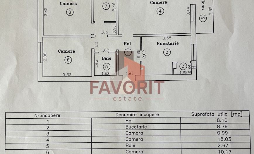 Apartament 3 camere decomandat | 2 Bai | Aradului - Poză 13