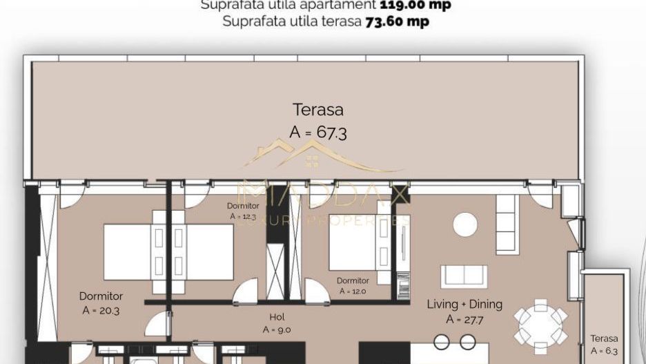 Proiect rezidențial // Apartamente 1-5 camere // Finalizare 2026 - Poză 68