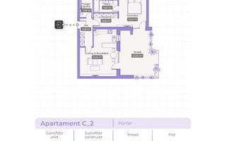 Apartamentcu 2 camere de vanzare ARQA Joie Village - Poză 5