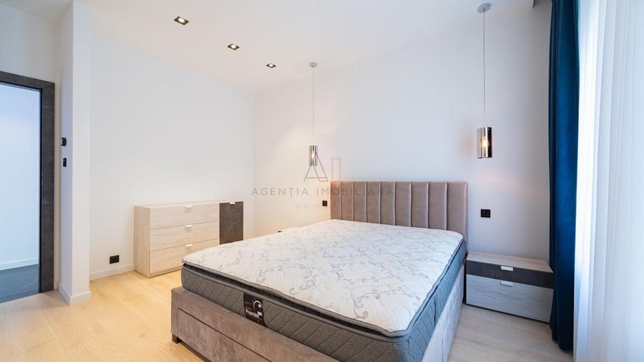 Penthouse Floreasca l vedere spre lac l mobilat utilat l - Poză 16