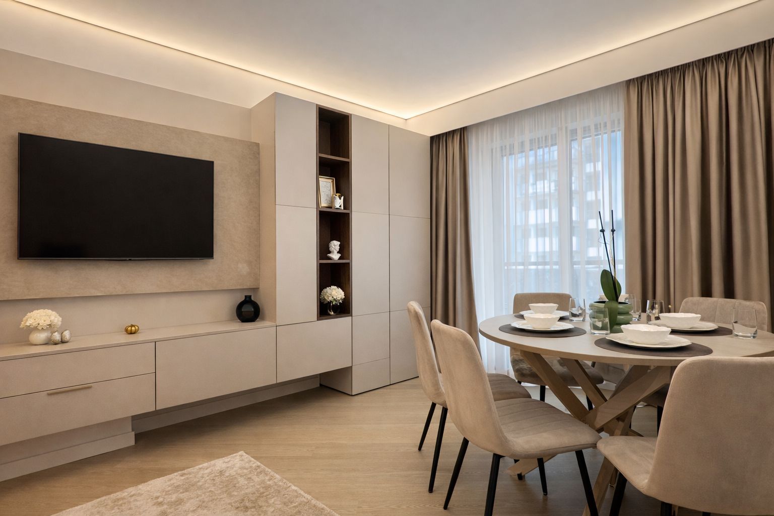 Apartament 2 camere de inchiriat  | Cortina North - Poză 2