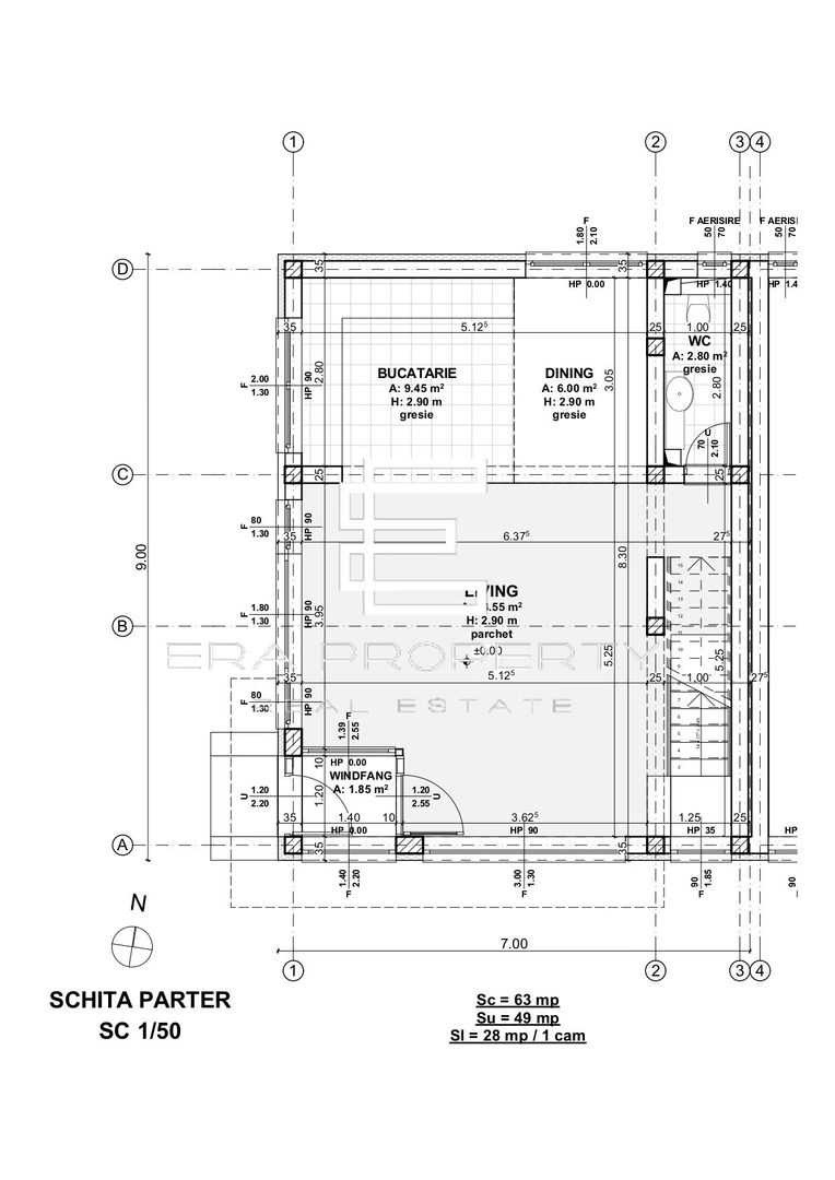 Casă cu Design Mediteranean în Selimbar – Strada Triajului - Schiță 6