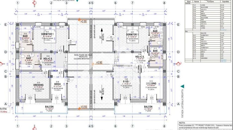 Casa noua 5 camere 3 bai, curte mare - Poză 10