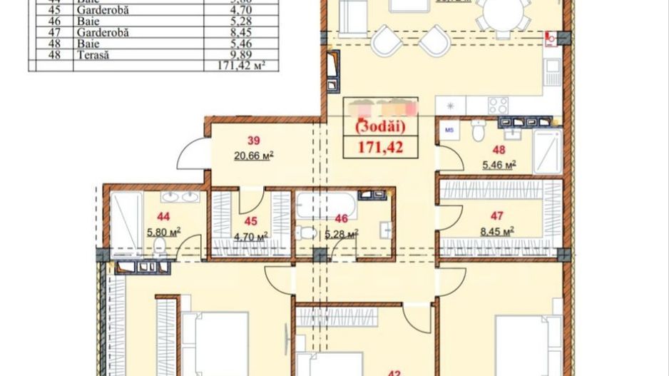 Penthouse exclusiv în sec.Botanica - Poză 2
