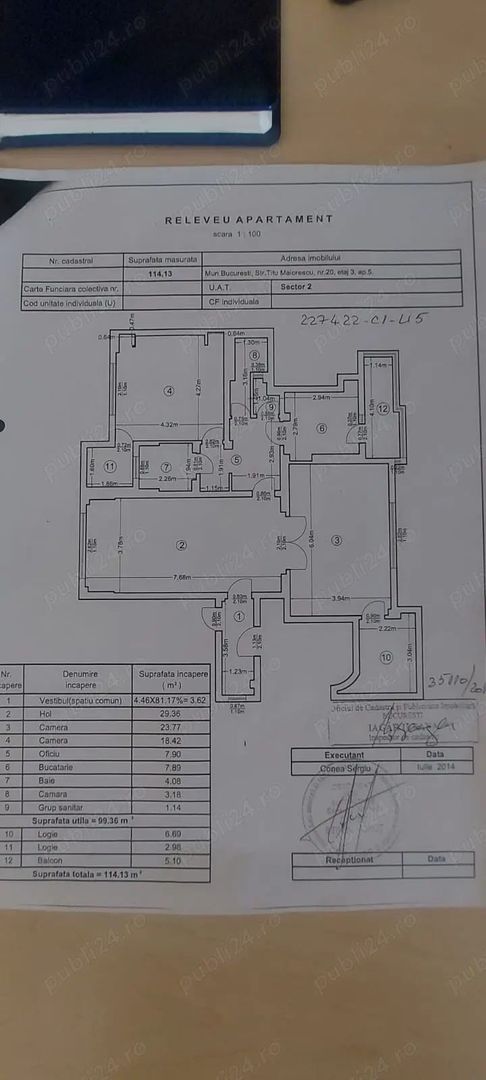 De vanzare Apartament 3 Camere Mosilor-Obor Sector 2 - Poză 10