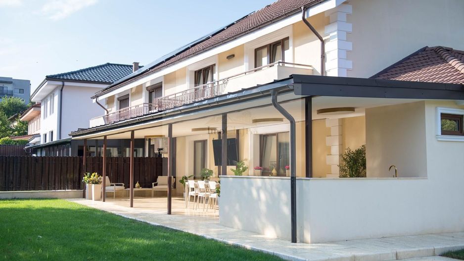 Inchirere casa Smart cu piscină, 5 camere, 5 băi și garaj – Borhanci - Poză 2