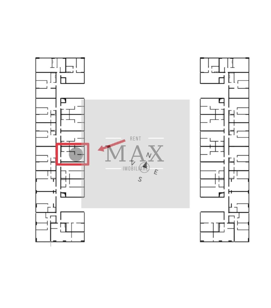 Apartament 2 camere de vânzare | 44,70 | Zona Autogară | Etaj 2 - Poză 2