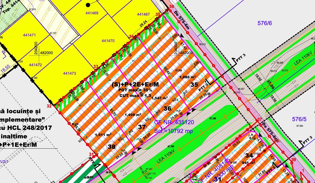 Teren cu PUZ aprobat pentru locuinte colective. - Poză 2