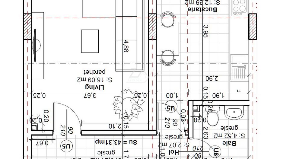 Bloc finalizat. Decomandat. Loc de parcare. - Poză 8