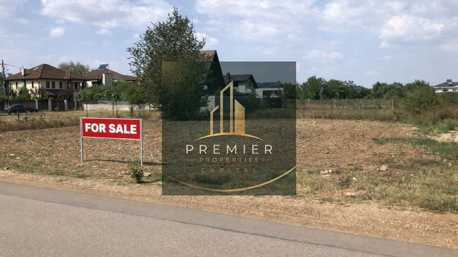 Teren de vanzare Mogosoaia 752 mp utilitati complete deschidere 29.56 - Poză 1