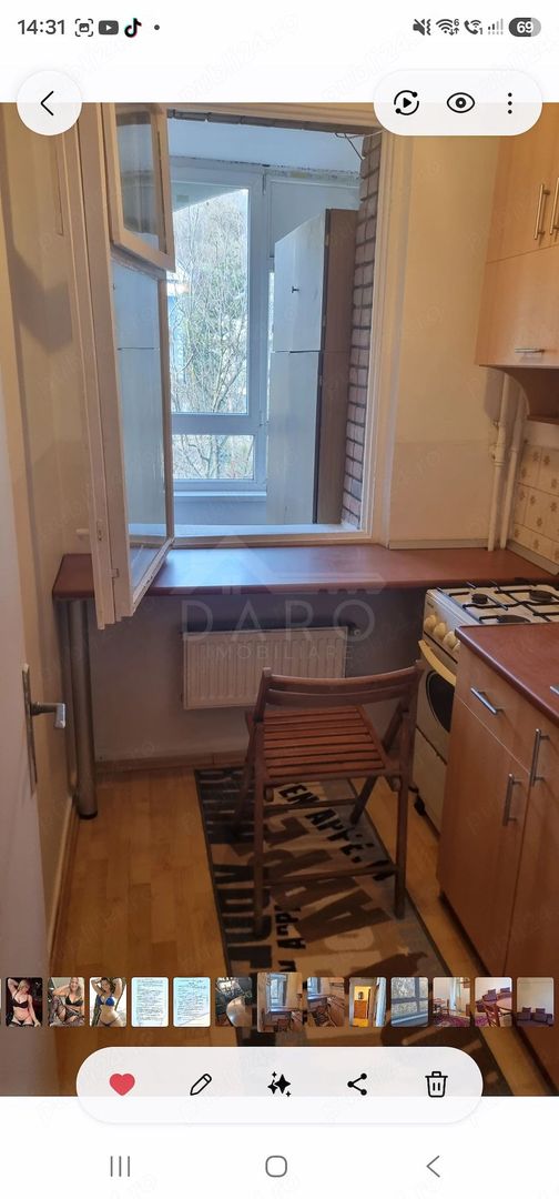 De inchiriat ap.cu o camera ,bucatarie baie,zona Tudor,Targu Mures,zona linistita. - Poză 4