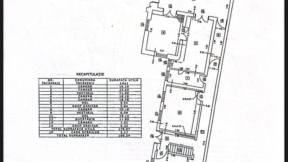 RAR LA BERTHELOT - CISMIGIU - CASA - 178 mp utili - CURTE INDIVIDUALA - Poză 14
