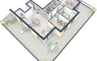 Penthouse terasa 107mp, Sibiu, Turnisor COMISION 0 - Poză 2