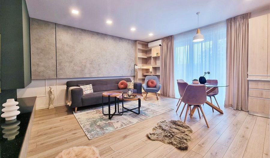 Rental modern 3 rooms apartment | Baneasa-Sisesti | Free View | Parkin - Poză 2