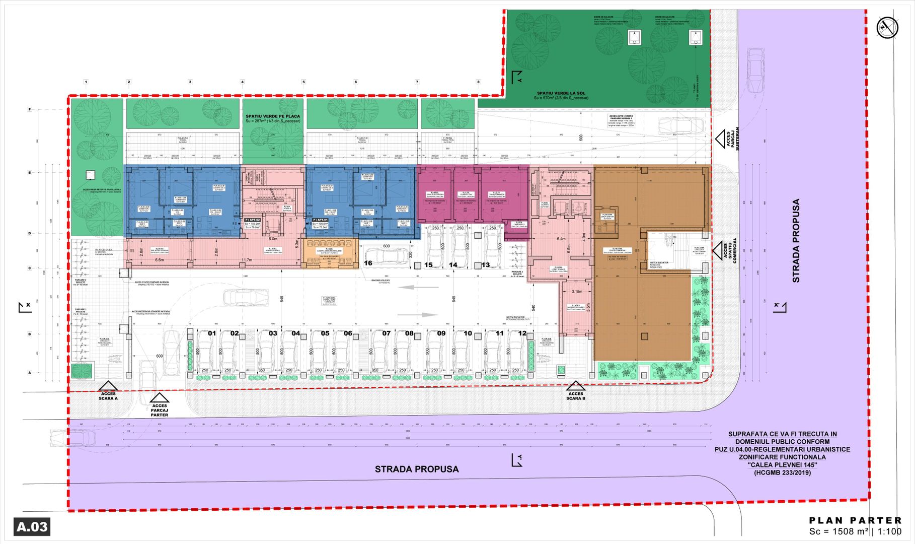 Teren cu Autorizatie de Construire | Calea Plevnei | 68 apartamente - Poză 4