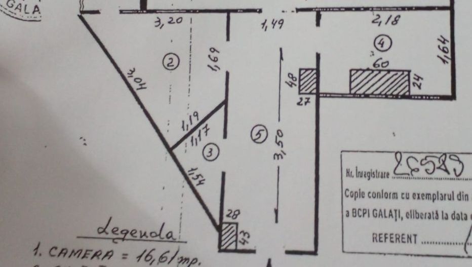 Apartament 1 camera Faleză (vizavi de Palatul Navigației)-etajul2 - Poză 8