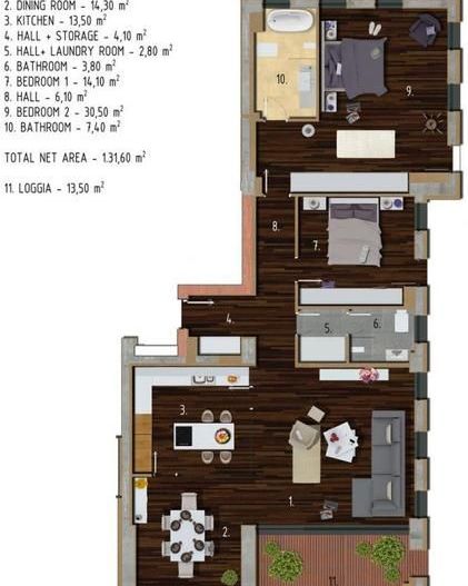 3 room apartment | Aviatorilor |Garden | Parking | Swimming pool - Poză 12