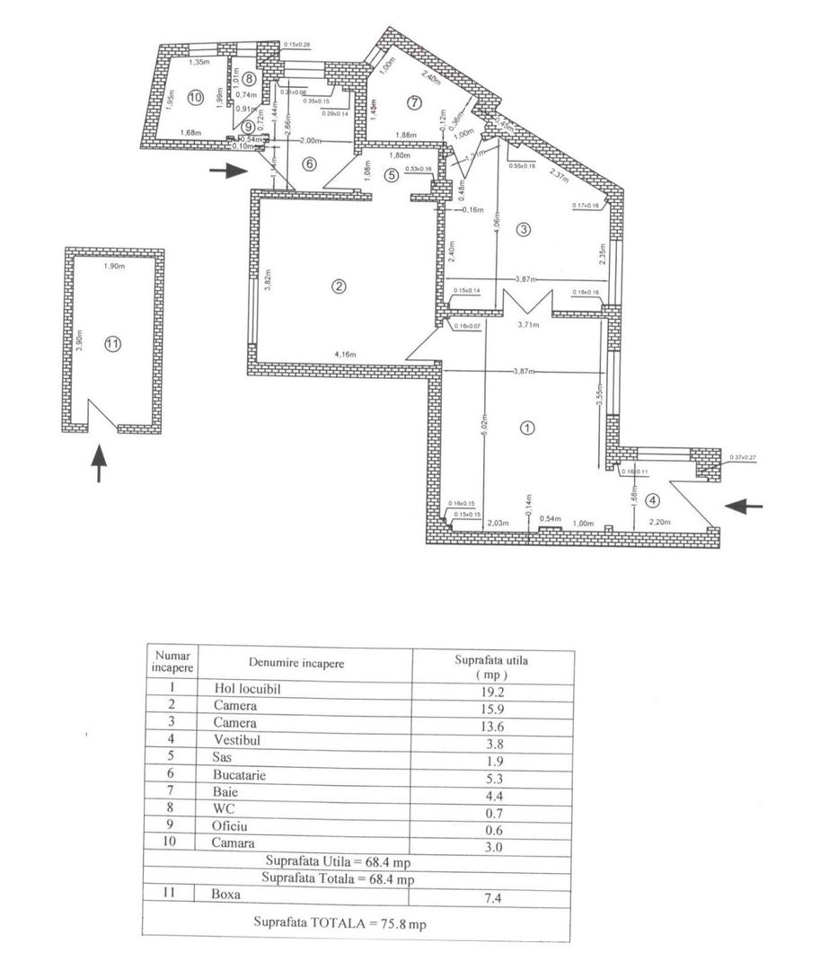 De Vanzare Apartament 3 camere, ULTRACENTRAL, Piata Unirii, Horoscop - Poză 14