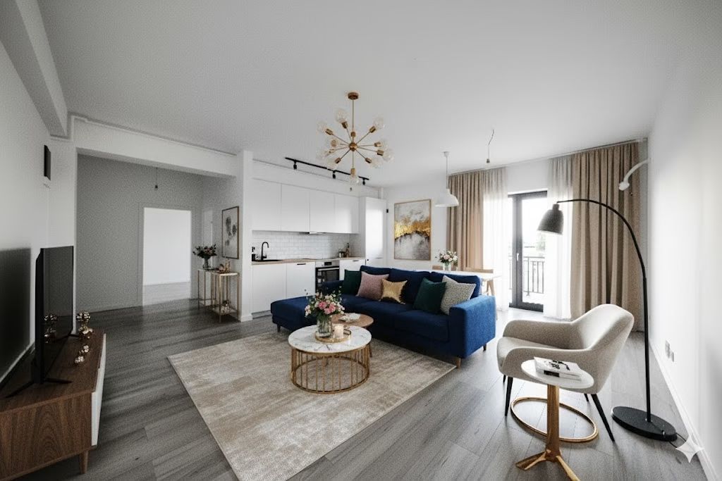Apartamentul nr. 31 | 2 camere decomandat | Etaj 3 | Terasă 8,60 mp | - Poză 5
