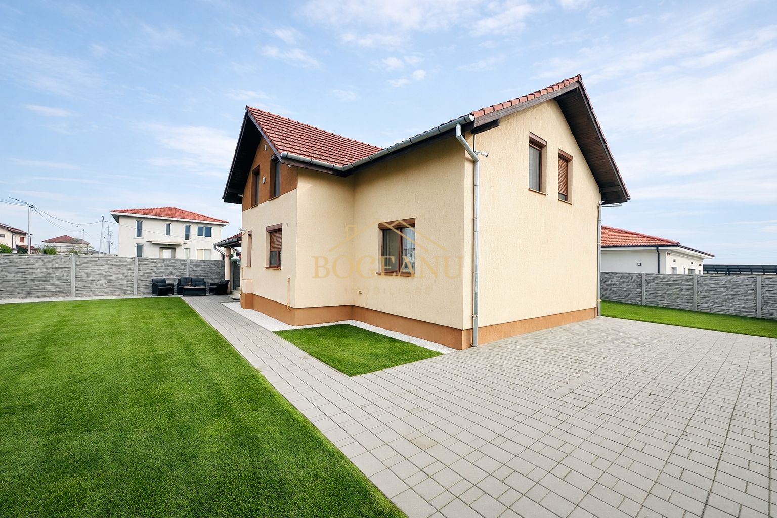 BG158-Casa Giroc 2 ap independente | 500 mp teren | Panouri COMISION 0 - Poză 15