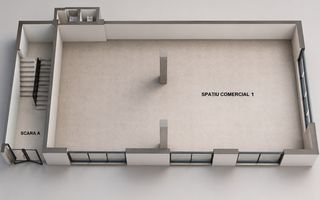 Spatiu Comercial - 95 MP Construiti-Parter-Selimbar - Poză 1