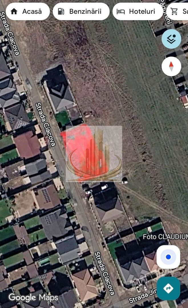Teren 611 mp pentru duplex|2 fronturi|Toate utilitatile|Drumul Boilor - Poză 3
