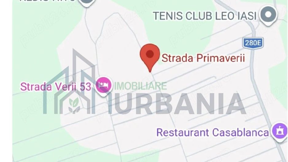 Teren de vânzare în Rediu, Iași, pe Strada Primaverii, lângă complexul de case Don - Poză 1