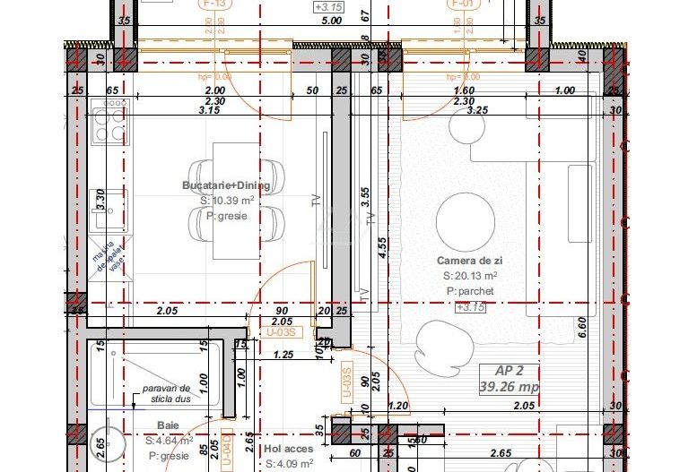Etaj 1. Balcon mare. Loc de parcare. - Poză 7