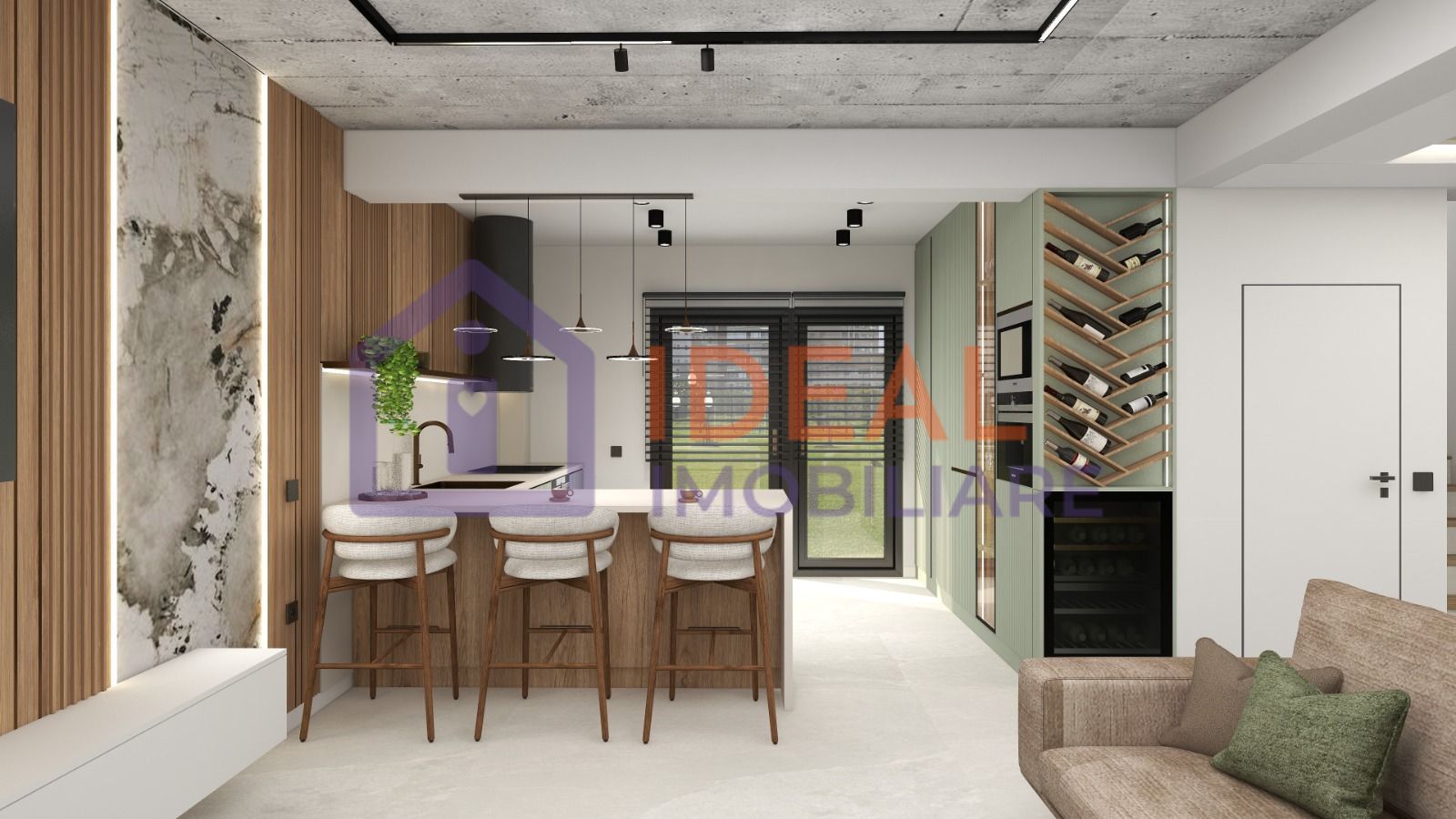 Casa Moderna cu 5 camere si 350 mp curte, in Selimbar - Poză 38