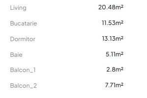 Apartament de vânzare în Otopeni – bloc nou central, parcare, comision 0 - Schiță 12