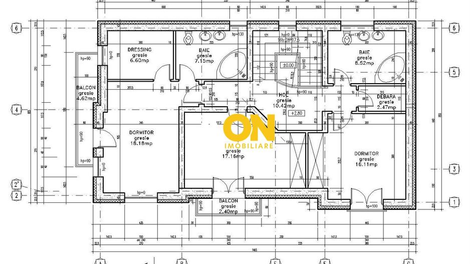 Casa la rosu, 4 camere, 301 mp teren, P+1, zona Alba-Micesti - Schiță 5