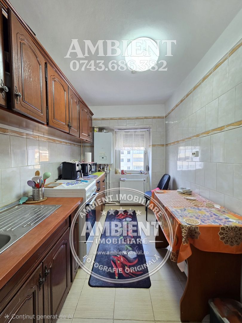 APARTAMENT CU 3 CAMERE, 75 MP, MOBILAT ȘI UTILAT – VASLUI, ULTRACENTRAL; - Poză 6