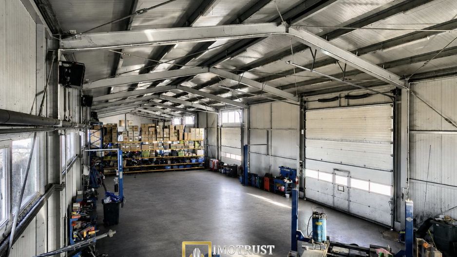 Hală industrială de închiriat în Horia, Arad – 367 mp, acces TIR - Poză 2