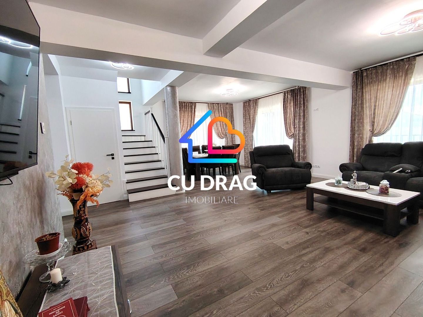 Casă deosebită în Sibiu – confort, spațiu și liniște în Tineretului - Poză 8
