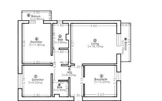 Etaj 1  Bucovina 3 camere decomandat - Poză 2
