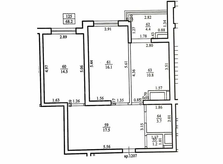 Vânzare, apartament, 2 camere, str. Vasile Lupu, Buiucani - Poză 3