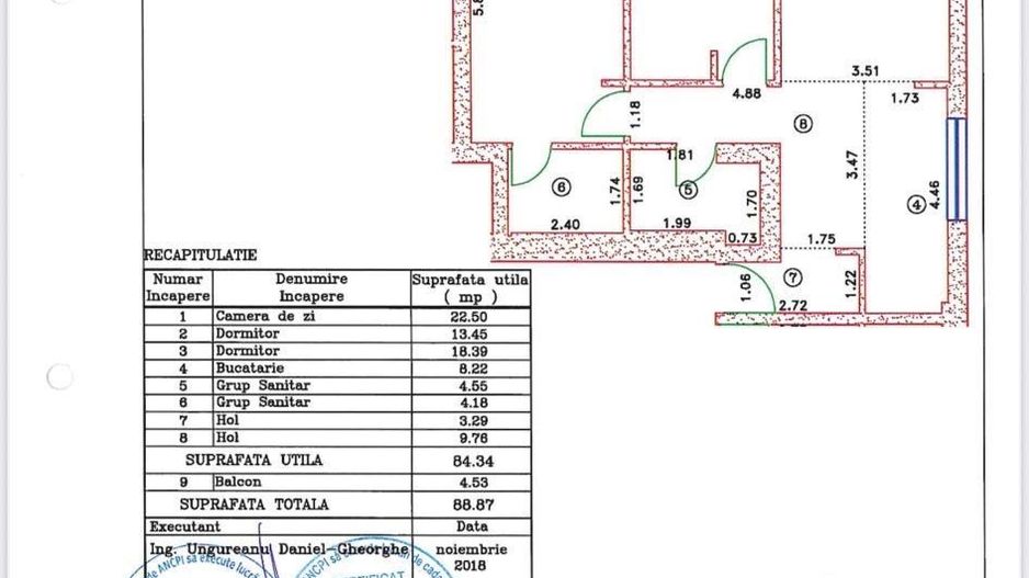 Apartament 3 camere 4city | Parcare | Mobilat - Poză 15