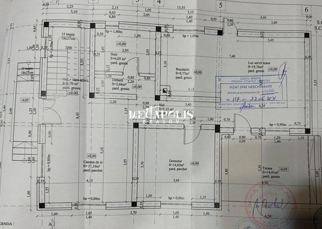 Casă spațioasă 4 dormitoare Sânpetru, 500 mp teren, mobilată complet - Poză 24