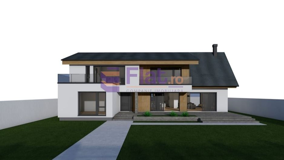 Proiect Casă spațioasă de vânzare – 6 camere  Hărman, Brașov – - Poză 1