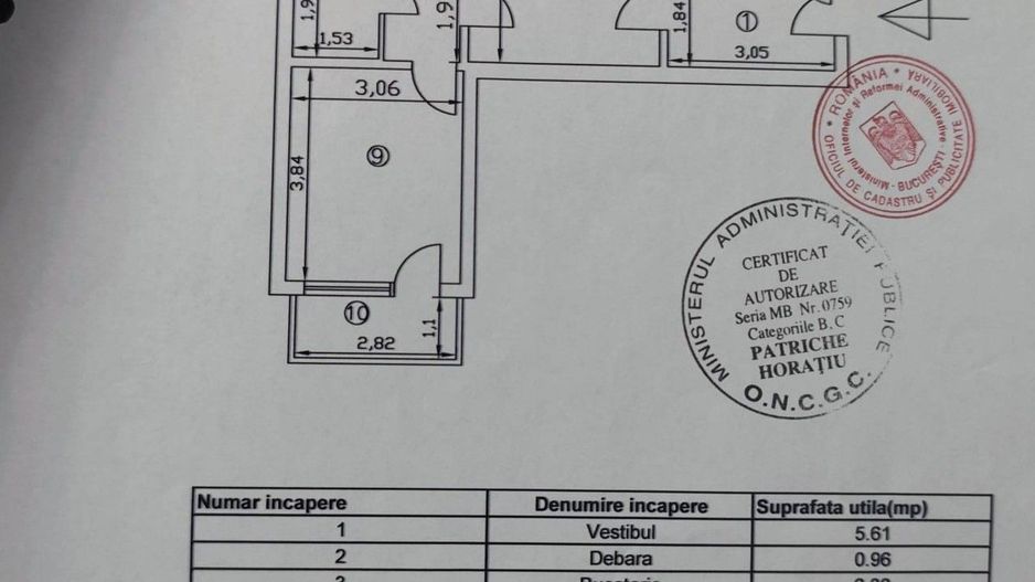 3 camere centrala proprie  Rahova B6 - Poză 1