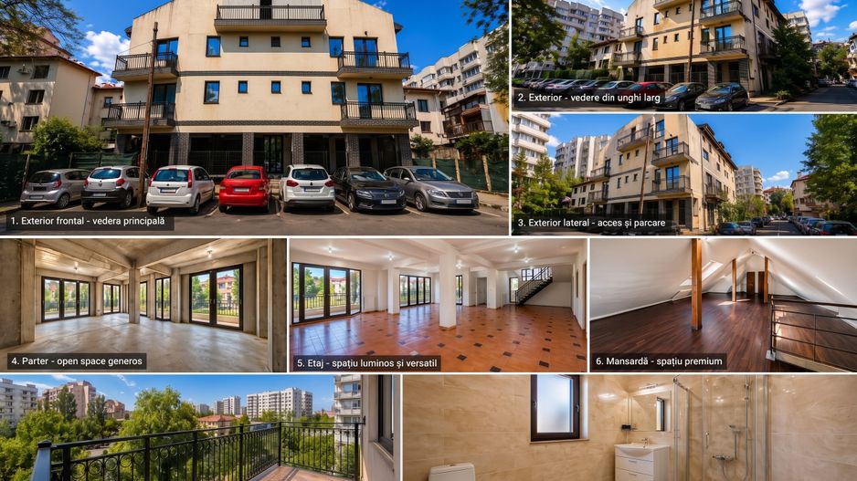 CLĂDIRE NOUĂ PREMIUM | 576 MPU,BIROURI,CLINICA,AIRBNB - Poză 1