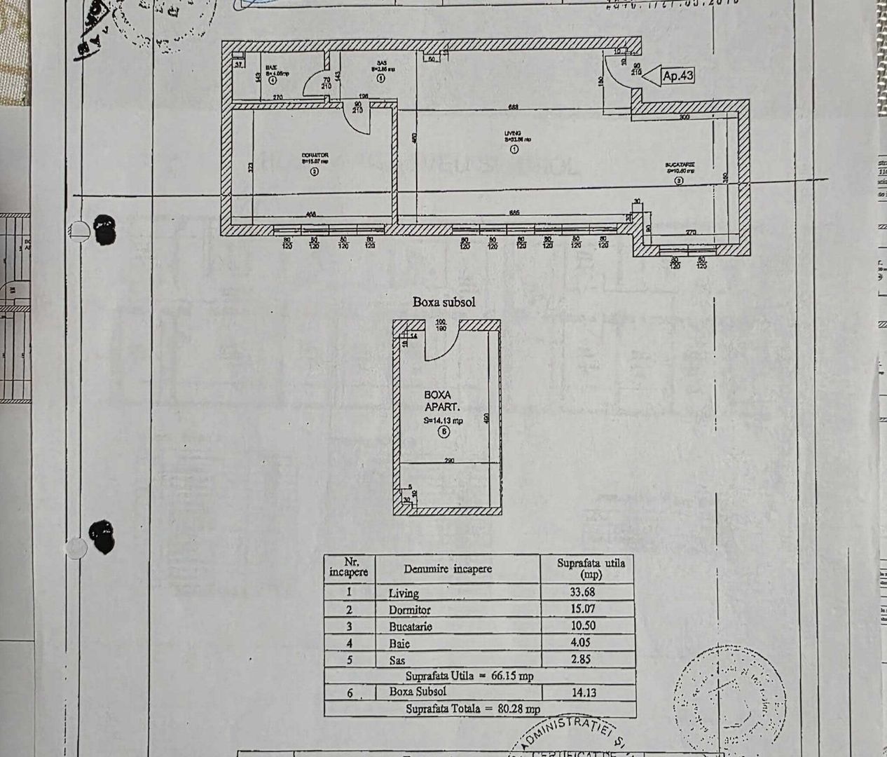 AP. 2 CAMERE LINDA RESIDENCE - 66 MP UTILI, BOXA INCLUSA, COMISION 0% - Poză 10