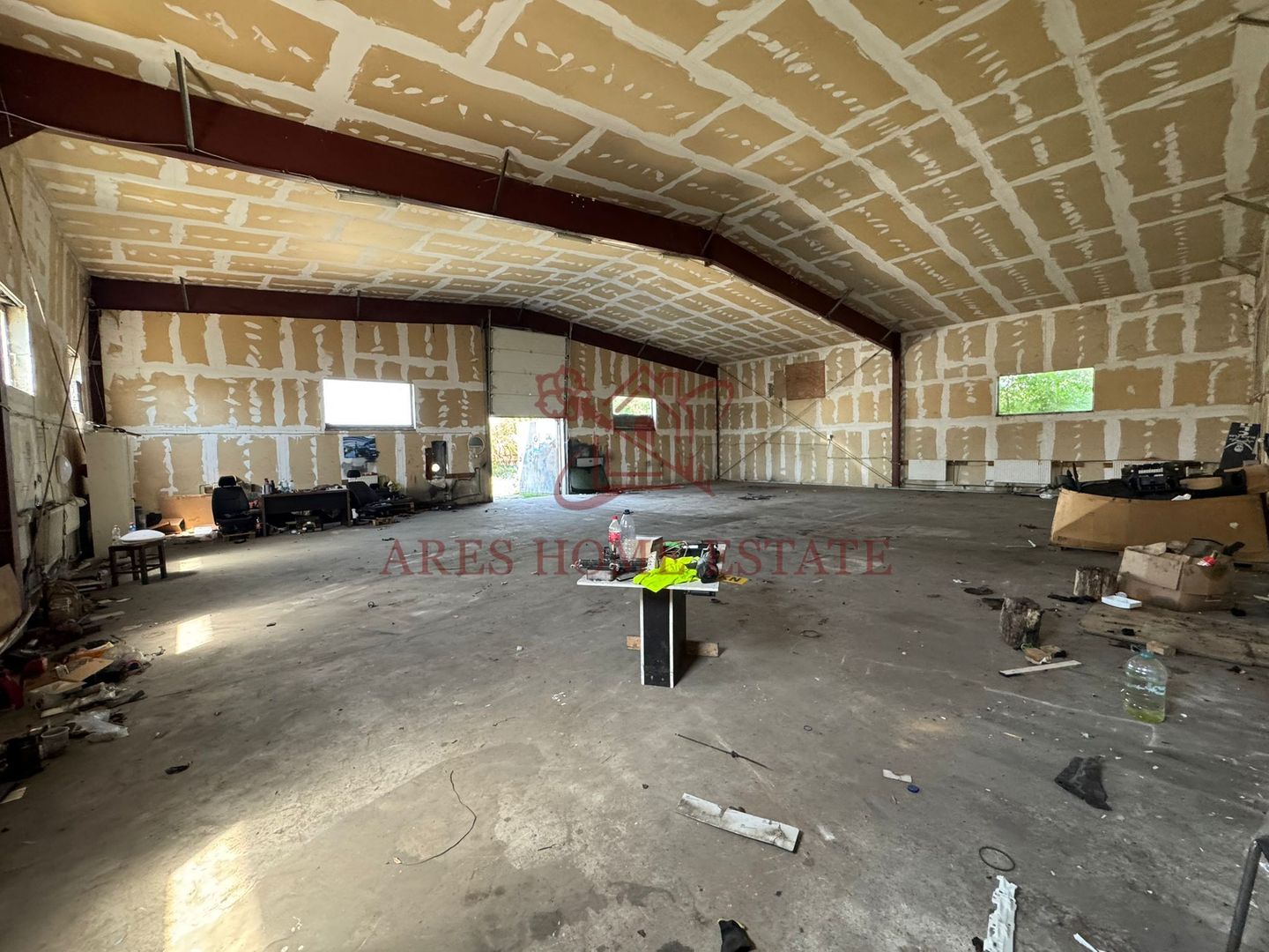 Hală depozit/industrial 228 mp – Moșnița Nouă. Fostele hale Avicola. - Poză 8