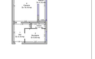 Apartament cu 2 camere - Circumvalatiunii - Poză 2