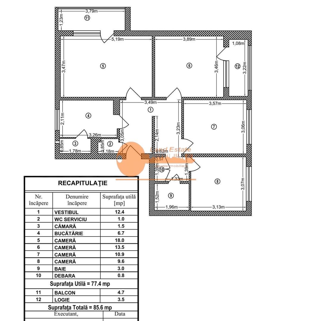 Apartament 4 camere decomandat – Gorjului, Valea Lungă - Poză 1